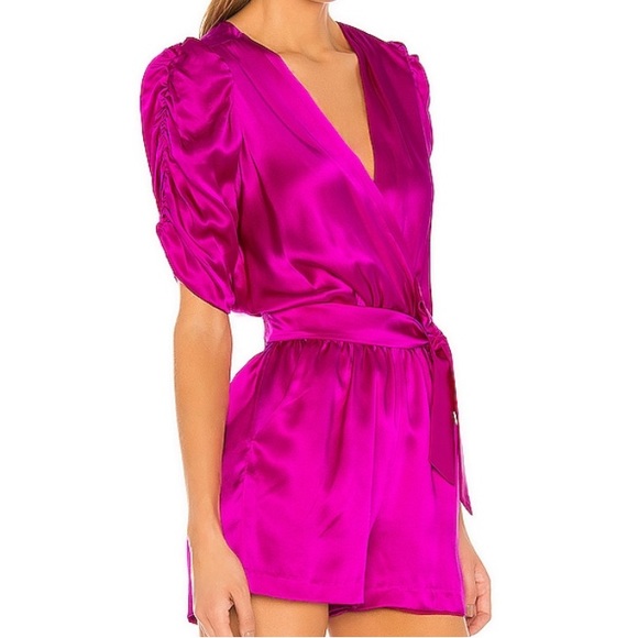 Amanda Uprichard "aidy" Romper - Picture 2 of 4